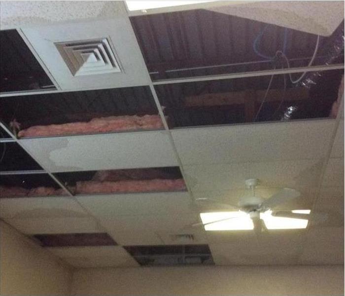 missing ceiling tiles