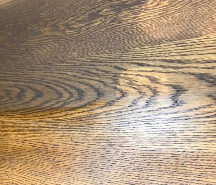 Soot damage on wood furniture