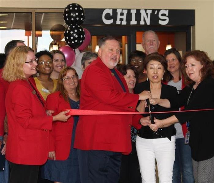 Ribbon Cutting at Chins Restaurant at the Lawton airport