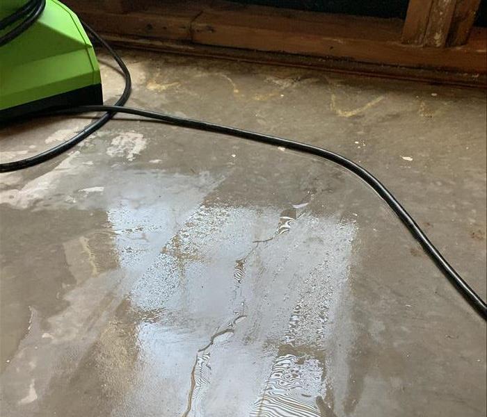 wet concrete